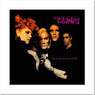 Psychobilly Stomp The Cramps Infectious Beats Tee Posters and Art